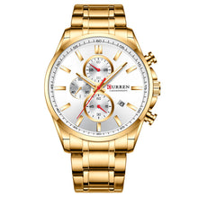 Load image into Gallery viewer, Men&#39;S Watch Waterproof Quartz Watch Six-Hand Watch Calendar Watch Steel Band Men&#39;S Watch
