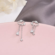 Load image into Gallery viewer, Cloud Earrings Fashion Popular Asymmetric White Earrings
