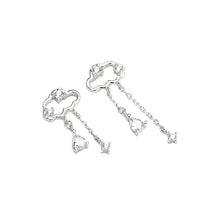Load image into Gallery viewer, Cloud Earrings Fashion Popular Asymmetric White Earrings
