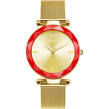 Load image into Gallery viewer, Elegant Temperament Simple Quartz Ladies Metal Mesh Strap Watch

