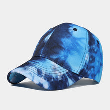 Load image into Gallery viewer, New tie-dye baseball cap men&#39;s and women&#39;s caps sun-shield hats couple Korean wild graffiti hat
