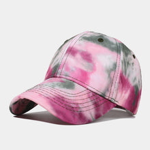 Load image into Gallery viewer, New tie-dye baseball cap men&#39;s and women&#39;s caps sun-shield hats couple Korean wild graffiti hat
