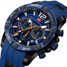 Load image into Gallery viewer, Minifix Fox Mf0349g Fashion Personality Quartz Watch Silicone Strap Luminous Men&#39;&#39;s Watch
