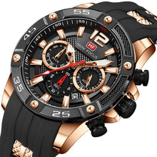 Load image into Gallery viewer, Minifix Fox Mf0349g Fashion Personality Quartz Watch Silicone Strap Luminous Men&#39;&#39;s Watch
