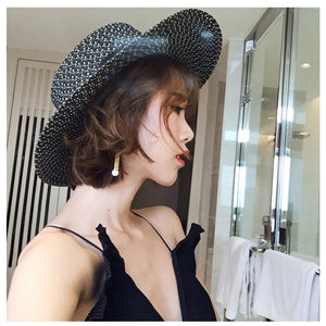 Embroidered Cap In Eyes Sun Proof Cap In Summer
