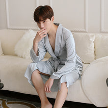 Load image into Gallery viewer, Men&#39;s Pajamas Two-Piece Embroidery
