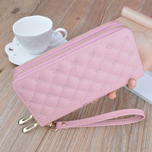 Load image into Gallery viewer, Women&#39;S Purse Long Double Zipper Handbag
