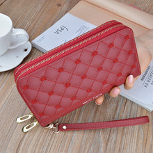 Load image into Gallery viewer, Women&#39;S Purse Long Double Zipper Handbag
