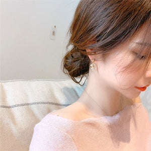 Five-pointed Star Cute Bear Earrings Earrings Women