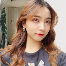 Load image into Gallery viewer, Five-pointed Star Cute Bear Earrings Earrings Women
