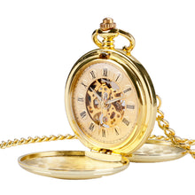 Load image into Gallery viewer, Vintage Carved Hollow Gift Souvenir Pocket Watch
