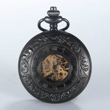Load image into Gallery viewer, Vintage Carved Hollow Gift Souvenir Pocket Watch
