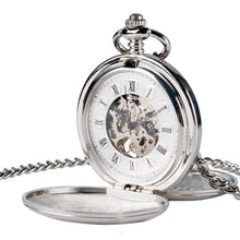 Load image into Gallery viewer, Vintage Carved Hollow Gift Souvenir Pocket Watch
