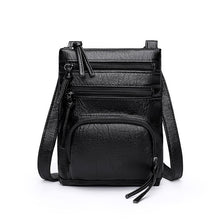 Load image into Gallery viewer, Real Leather Shoulder Bag Handbag Purse Cross Body Organizer Smart Phone Pockets
