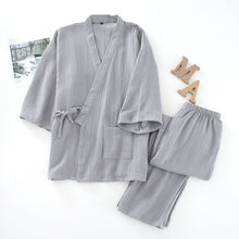 Load image into Gallery viewer, Couple Cotton Yukata Japanese Kimono Pajamas Ladies
