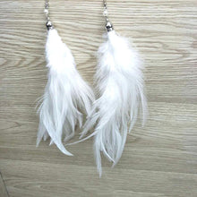 Load image into Gallery viewer, Exaggerated And Elegant Feather Earrings Female Turkey Feather Jewelry Earrings Earrings
