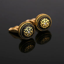 Load image into Gallery viewer, Patterned Cufflinks Diamond
