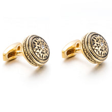 Load image into Gallery viewer, Patterned Cufflinks Diamond

