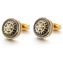 Load image into Gallery viewer, Patterned Cufflinks Diamond
