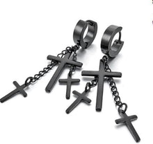 Load image into Gallery viewer, Trendy Cross Earrings Long Earrings
