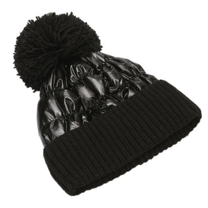 All-match thick woolen hat, ladies warm hat, knitted hat