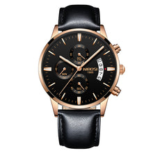 Load image into Gallery viewer, Men Watch Chronograph Sport Mens Watches Top Brand Luxury Waterproof Full Steel Quartz Gold Clock Men Relogio Masculino
