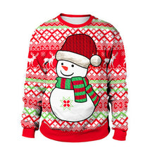 Load image into Gallery viewer, Ugly Christmas Sweater For gift Santa Elf Funny Pullove
