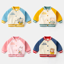 Load image into Gallery viewer, Baby jackets, children&#39;s clothing, girls&#39; tops, newborn clothes

