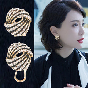 Female sterling silver hypoallergenic ear clips
