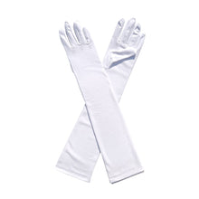 Load image into Gallery viewer, Ladies Fashion Milk Silk Stretch Gloves
