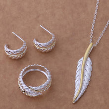 Load image into Gallery viewer, Necklace 925 sterling silver set
