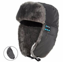 Load image into Gallery viewer, Bluetooth Winter Bomber Hat
