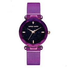Load image into Gallery viewer, Starry female watch magnet watch
