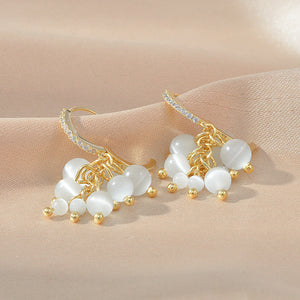 Fashion Temperament Earrings Female Net Red Simple Earrings