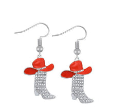 Load image into Gallery viewer, Round toe high heel earrings
