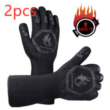 Load image into Gallery viewer, Microwave silicone non-slip gloves
