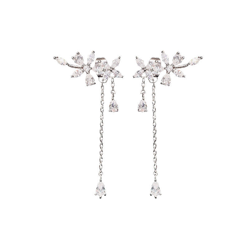 Simple Tassel Earrings Cold Wind Earrings