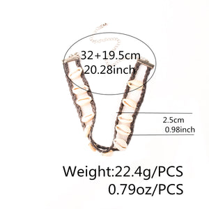 Natural shell necklace