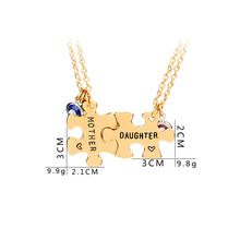 Load image into Gallery viewer, Geometric stitching necklace
