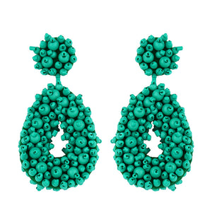 Bohemian Earrings Woven Bead Earrings