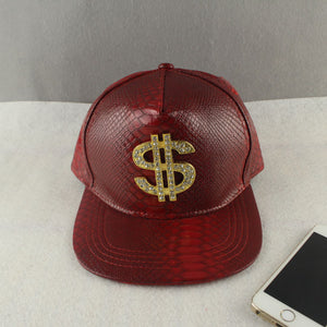 Hip hop dollar baseball cap