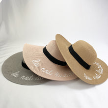 Load image into Gallery viewer, Big eaves straw hat female sunscreen sun hat
