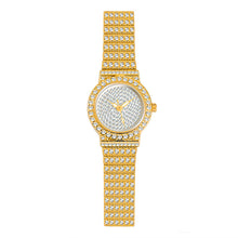 Load image into Gallery viewer, Chain Watch Custom Full Diamond Female Watch
