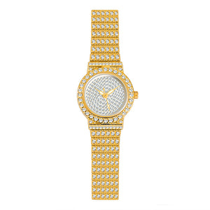 Chain Watch Custom Full Diamond Female Watch