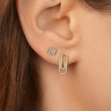 Load image into Gallery viewer, Paper clip earrings female earrings
