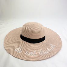 Load image into Gallery viewer, Big eaves straw hat female sunscreen sun hat
