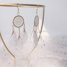 Load image into Gallery viewer, Dream catcher tassel earrings

