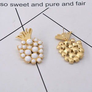 Baroque Pineapple Diamonds Jane Yue Fashion Earrings Earrings