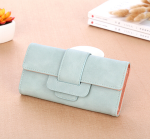 Female Suede Leather Purse