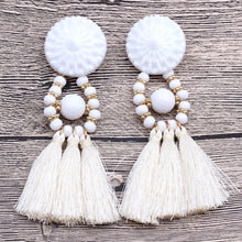 Load image into Gallery viewer, Tassel earrings earrings
